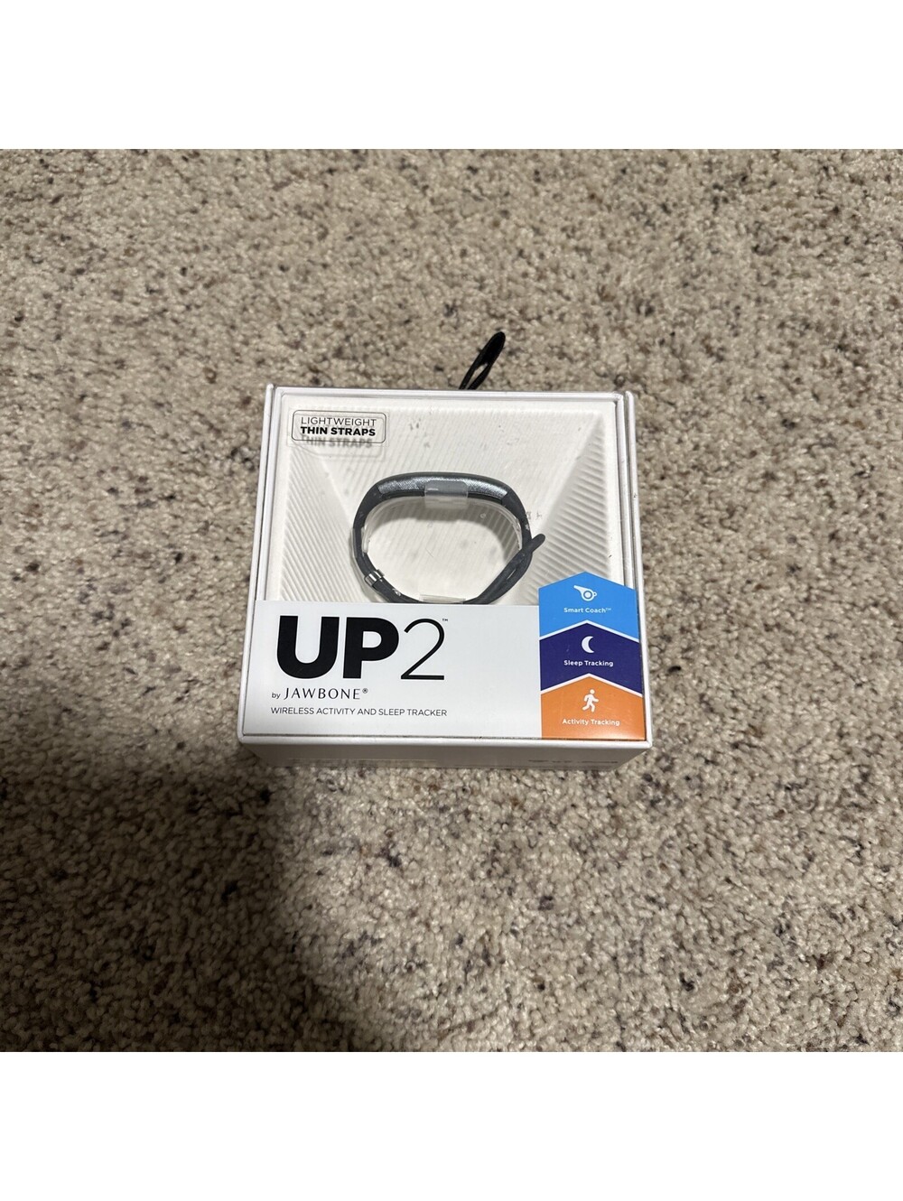 Jawbone UP2 Open Box Wireless Activity & Sleep Tracker Gray JL03-0101CFI-US